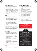 Preview for 6 page of Warmlite WL44014 Safety & Instruction Manual