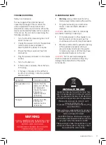 Preview for 11 page of Warmlite WL45033 Instruction Manual