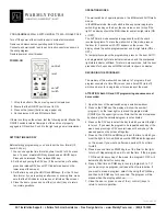 Warmly Yours T1033A Quick Start Manual preview