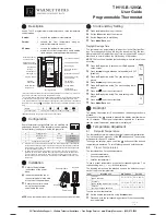 Preview for 1 page of Warmly Yours TH115-B-120GA User Manual