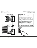 Предварительный просмотр 3 страницы WarmlyYours TW-MT-10PS-HW-HD Installation Manual