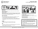 WarmlyYours TWS1-HRN08 Installation Manual preview