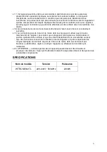 Preview for 3 page of Warmtech 5411074201746 Original Instructions Manual