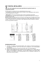 Preview for 9 page of Warmtech 5411074201746 Original Instructions Manual