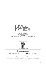 Preview for 23 page of Warmtech 5411074201746 Original Instructions Manual