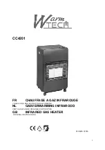 Preview for 1 page of Warmtech CC4201 Original Instructions Manual