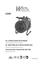 Warmtech CG3001 Original Instructions Manual preview