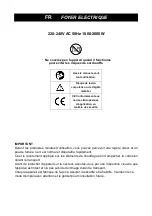 Preview for 2 page of Warmtech FED2000 Original Instructions Manual