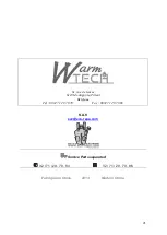 Предварительный просмотр 21 страницы Warmtech TC2104TV Original Instructions Manual