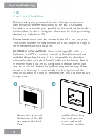 Preview for 4 page of Warmup 4iE WiFi Installation Manual