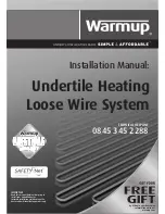 Warmup DWS300 Installation Manual preview