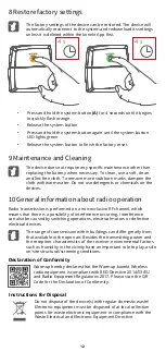 Preview for 12 page of Warmup konekt WIRELESS KW-BLR2CH Installation And Operating Manual