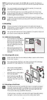 Preview for 7 page of Warmup konekt WIRELESS KW-STATH Installation And Operating Manual