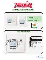 Preview for 3 page of Warmup Luxury 2 LUXY2D24 User Manual