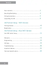 Preview for 2 page of Warmup Portrait 4iE Installation & Operating Manual