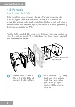 Preview for 4 page of Warmup Portrait 4iE Installation & Operating Manual