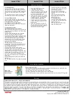 Preview for 2 page of Warmup PT502 Installation & Operating Instructions