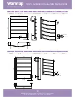 Preview for 12 page of Warmup TW001 Installation Instructions Manual