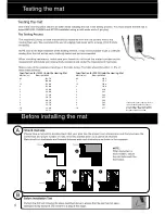 Предварительный просмотр 6 страницы Warmup undertile heating mat Installation Manual