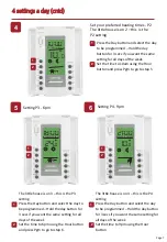 Preview for 8 page of Warmup W3115 Operating Instructions Manual