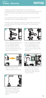 Предварительный просмотр 13 страницы Warmup WHS-M-S3-Series Installation Manual