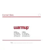 Preview for 43 page of Warmup WT01 User Manual