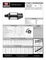 Warn Industries 15-A-59 Series Manual preview