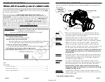 Preview for 11 page of Warn Industries M8000 Operator'S Manual