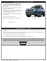 Предварительный просмотр 10 страницы Warn 106413 Installation Instructions Manual