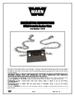 Warn 70770 Installation Instructions Manual preview