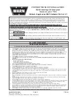 Предварительный просмотр 8 страницы Warn 79234 Installation Instructions Manual