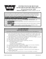 Preview for 8 page of Warn 80540 Installation Instructions Manual