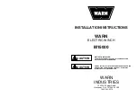 Warn M15000 Installation Instructions preview