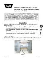 Warn PN68560 Installation Instructions preview