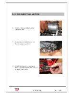 Предварительный просмотр 17 страницы Warn PULLZALL 24Vdc Service Manual