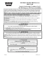 Предварительный просмотр 10 страницы Warn Trans4mer Gen II 90110 Pre-Assembly Instructions