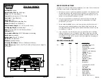 Warn ZEON-8 Service Instructions Manual preview