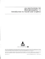 Preview for 2 page of Warner Communications ATARI 400 Manual