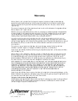 Preview for 4 page of Warner Electric 1100-42 Installation Instructions