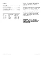 Preview for 2 page of Warner Electric 5219 Series Installation & Operation Instructions