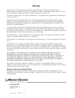 Preview for 4 page of Warner Electric CBC-150 Series Installation And Operation Manual