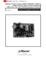 Warner Electric MCS-836 Service & Installation Instructions предпросмотр