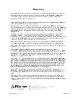 Preview for 22 page of Warner Electric MCS2000-PSDRV2 Installation & Operating Instructions Manual