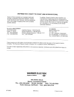 Предварительный просмотр 16 страницы Warner Electric slo-syn 440 Installation Instructions Manual