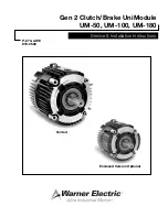 Warner Electric UM-50 Service & Installation Instructions preview