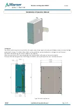 Preview for 1 page of Warner Electric X2DRV Installation & Operation Manual