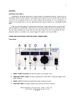 Preview for 5 page of Warner Instruments PLI-10 Manual