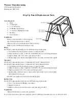 Предварительный просмотр 1 страницы Warner Manufacturing EZ-Stride Step-Up Manual