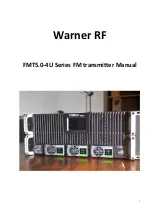 Warner RF FMT5.0-1000 Manual preview