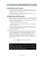 Preview for 28 page of Warner OC-725C User Manual